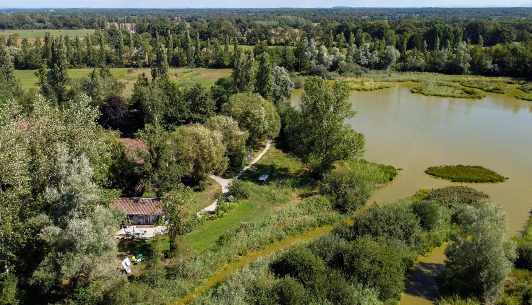 Espace Nature Studio indépendant proche du Parc des oiseaux Sainte-Olive Exterior foto